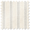Emily Bond George Stripe, Linen - Twist&Fit Roman Blind